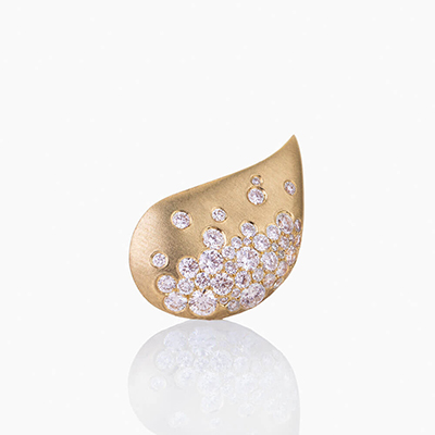 FUSE GLAMOUR SINGLE EARLOBE CHAMPAGNE